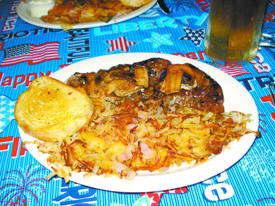 Fish and chips: Terry's Steakhouse in Virginia